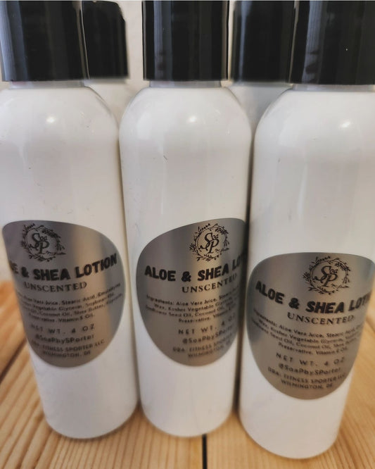 Aloe & Shea Organic Lotion - 4oz